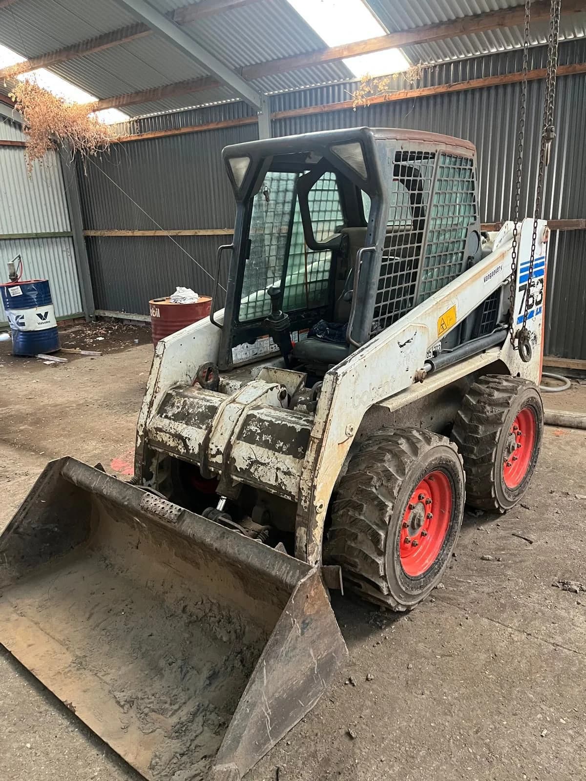 Bobcat 753 Kompaktlader gebraucht Siegerland — Kettenstark Ankauf