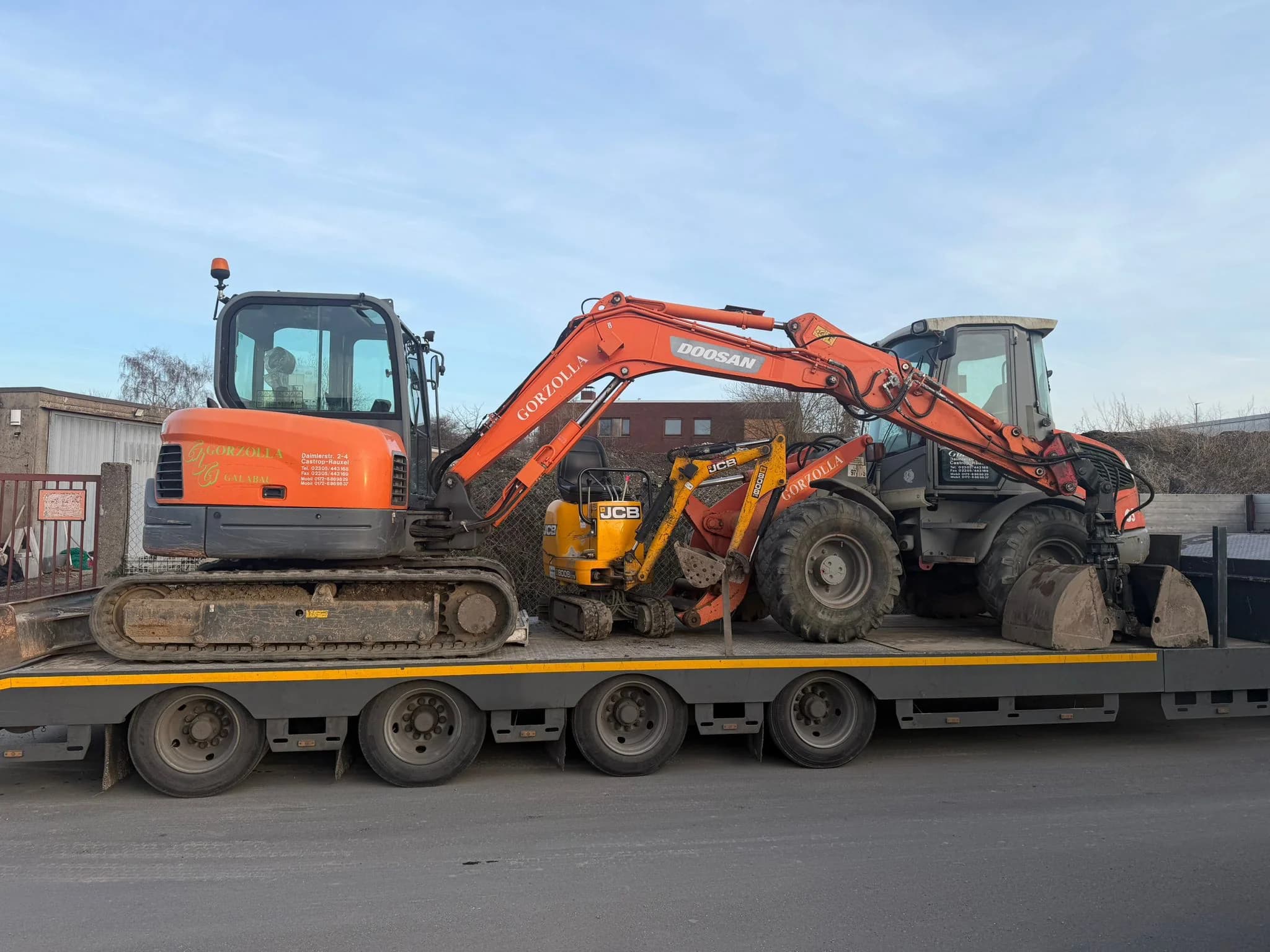 Doosan Kettenbagger und JCB Radlader Ankauf Ruhrgebiet — Kettenstark