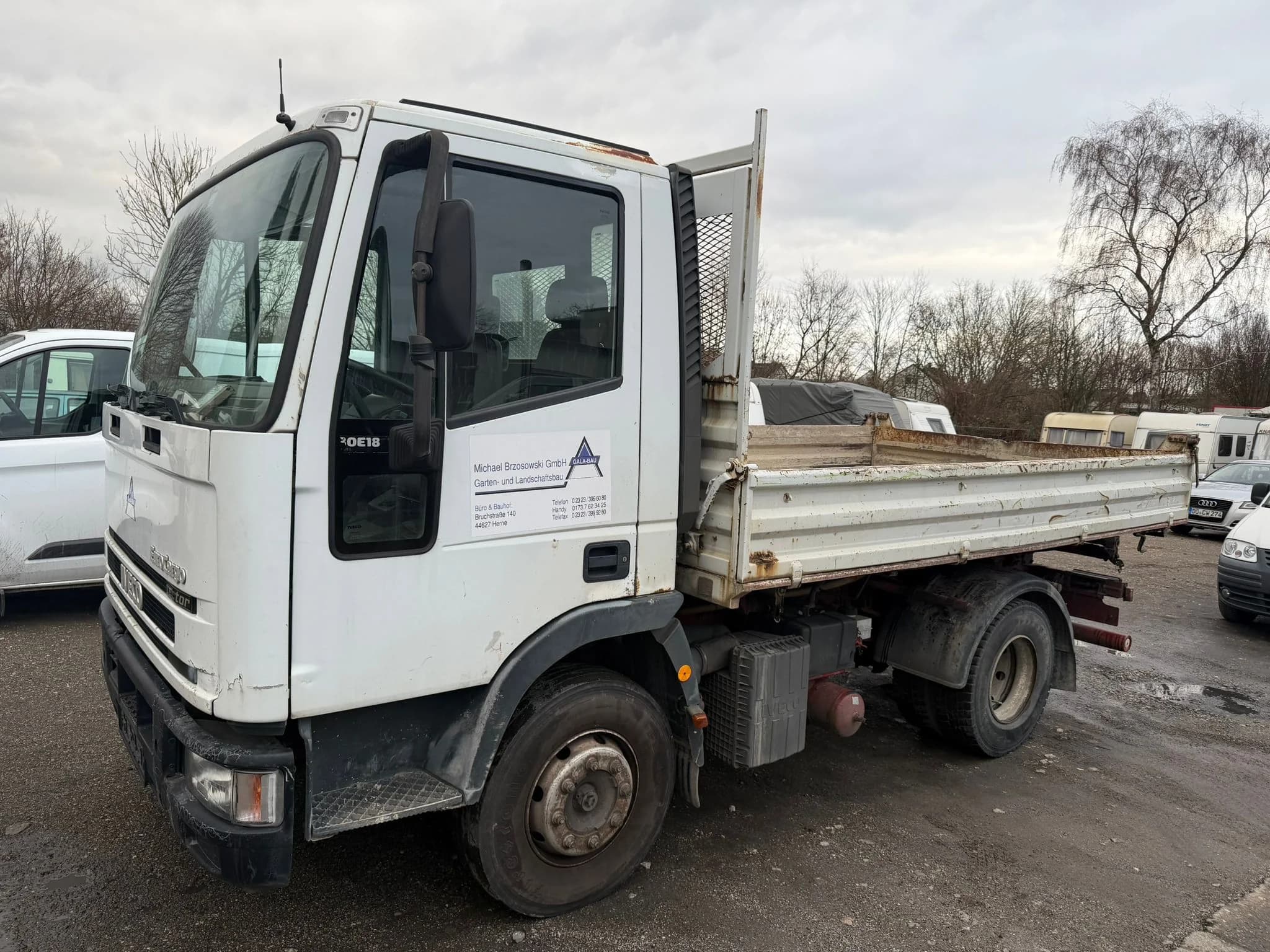 Iveco Kipper gebraucht kaufen Baufahrzeug NRW — Kettenstark Ankauf