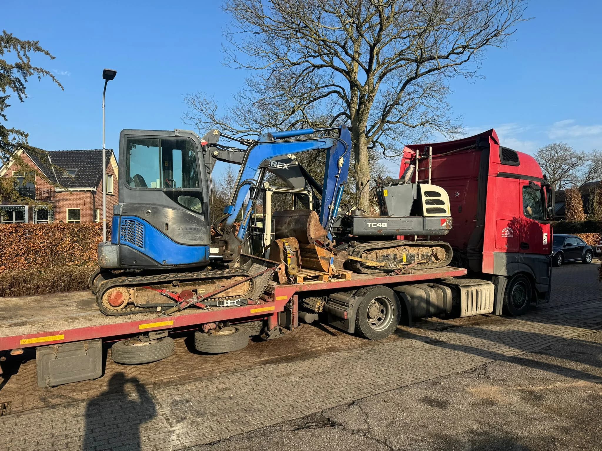Terex TC48 Minibagger Tieflader Ankauf Sauerland — Kettenstark